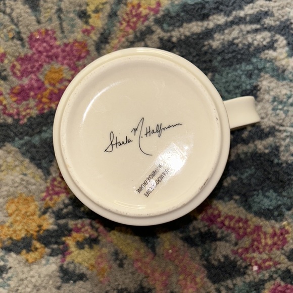 Anthropologie Starla M. Halfmann Petal Pallette, Monogram Mug-choose 1@ checkout - Picture 13 of 15